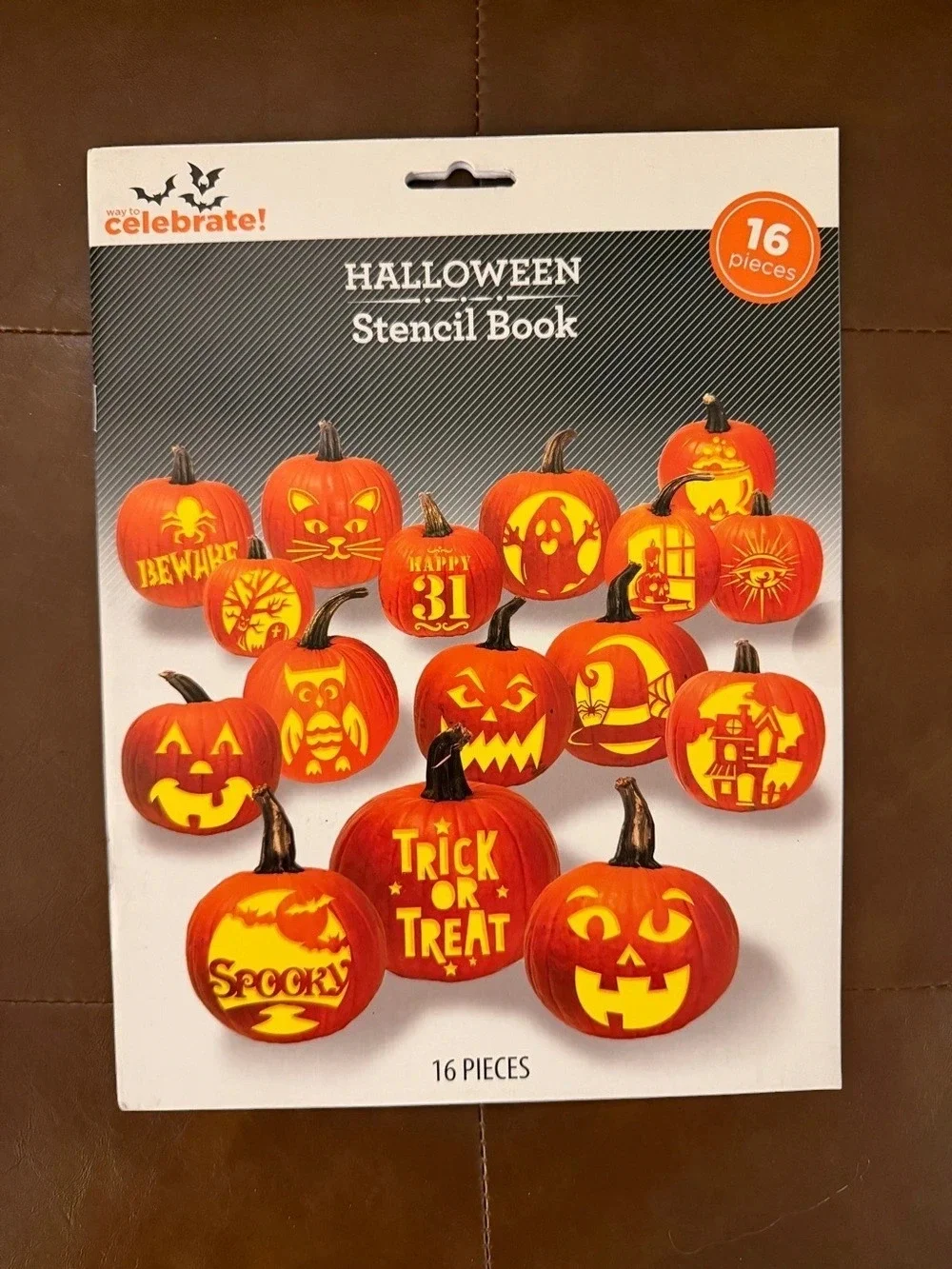 NEW Halloween Craft Kit Bundle Ghost LED Paint Pumpkin Stencils Kids DIY